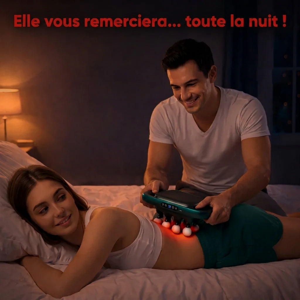 Pistolet de massage 16 embouts